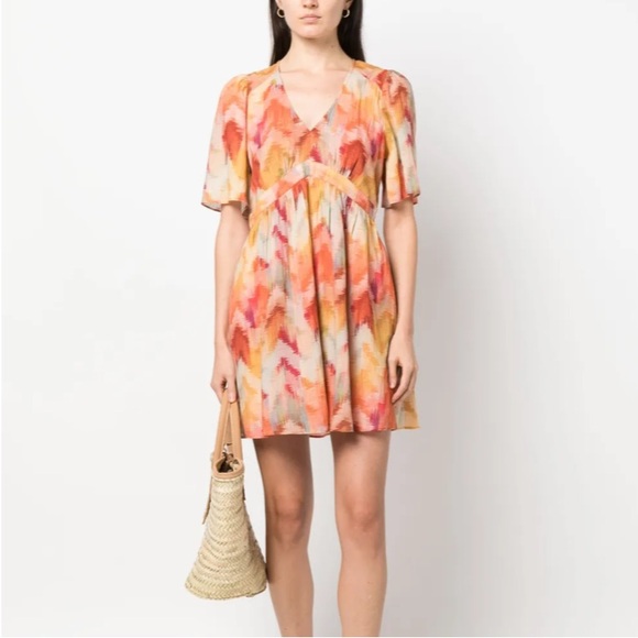 ba&sh Dresses & Skirts - BA & SH Aelda abstract-print dress size 0